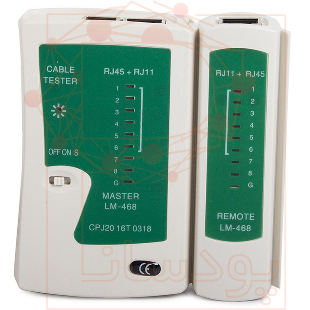تستر کابل شبکه RJ45 و RJ11