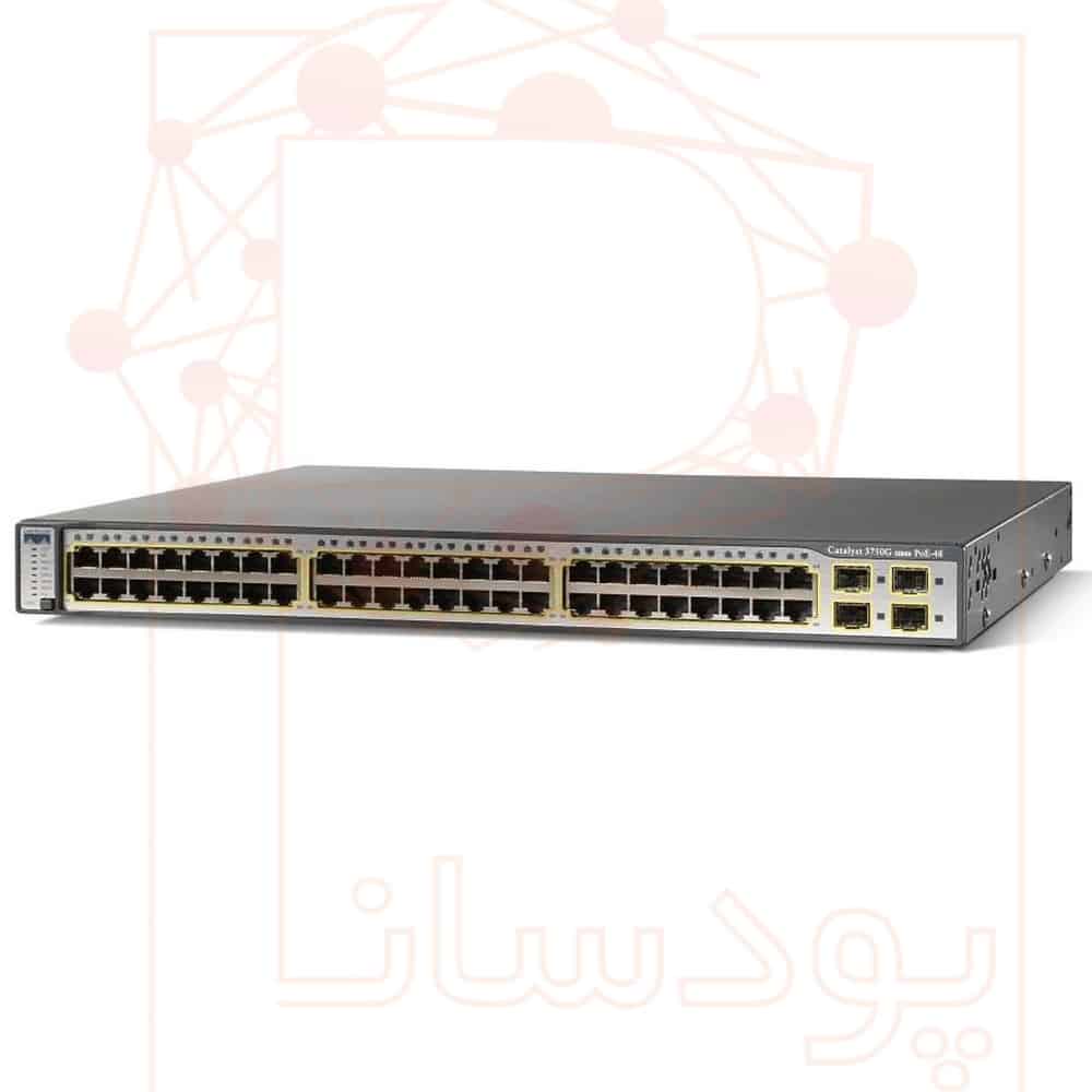 سوییچ سیسکو 3750G-48PS-S