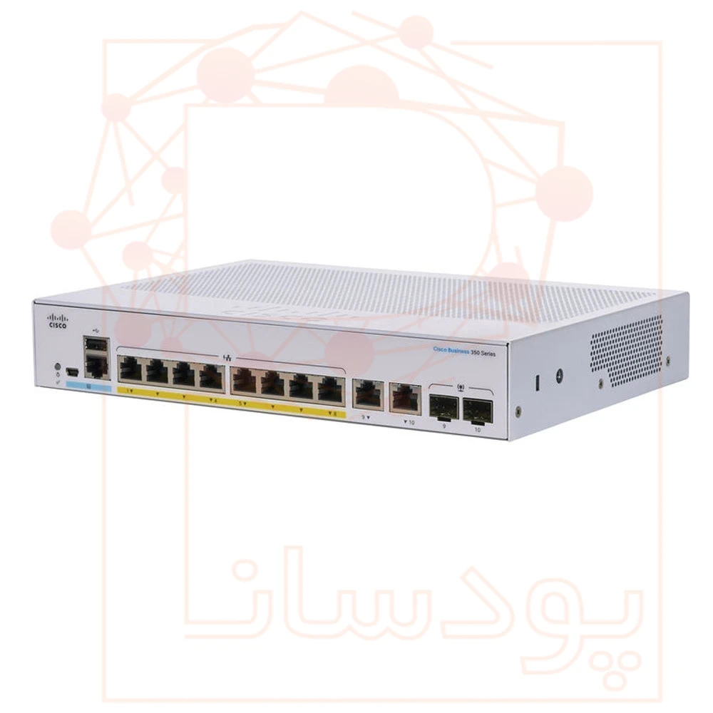 سوئیچ سیسکو مدل CBS350-8FP-2G