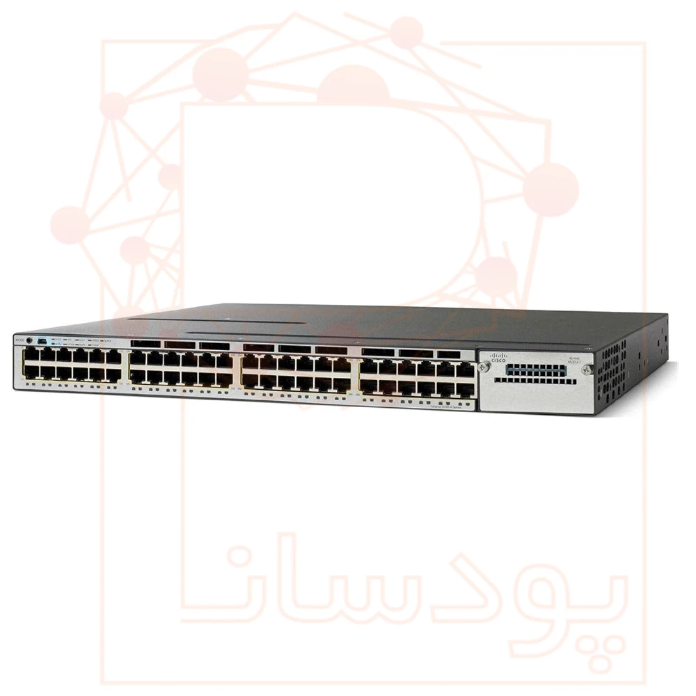 سوئیچ سیسکو WS-C3750X-48PF-S