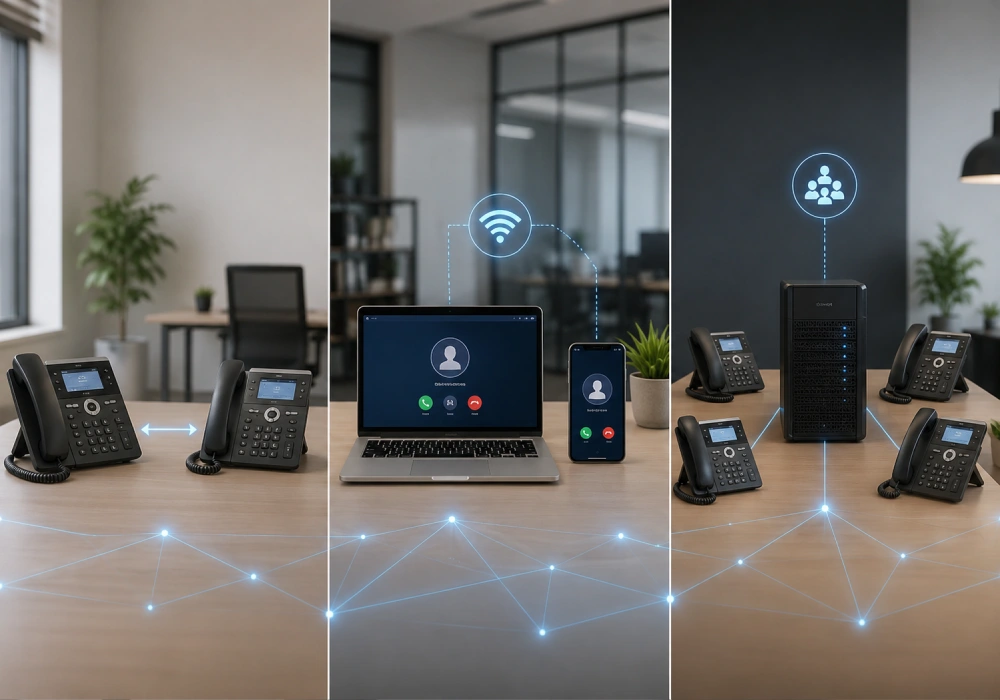 روش های راه اندازی voip بدون سانترال با تلفن تحت شبکه و سافت فون روش های راه اندازی voip بدون سانترال با تلفن تحت شبکه و سافت فون
