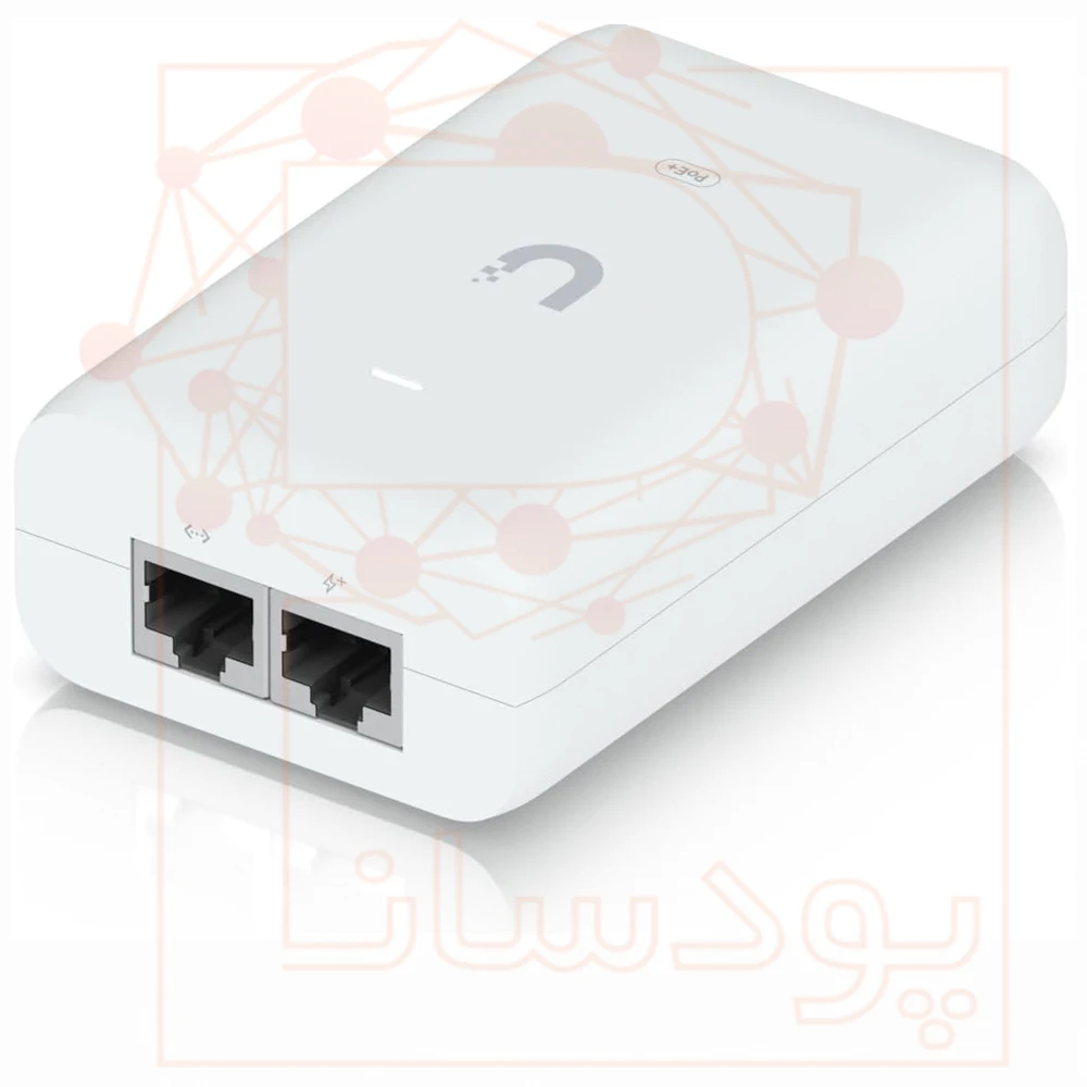 یوبیکیوتی U-POE+ آداپتور و اینجکتور گیگابیتی 30W