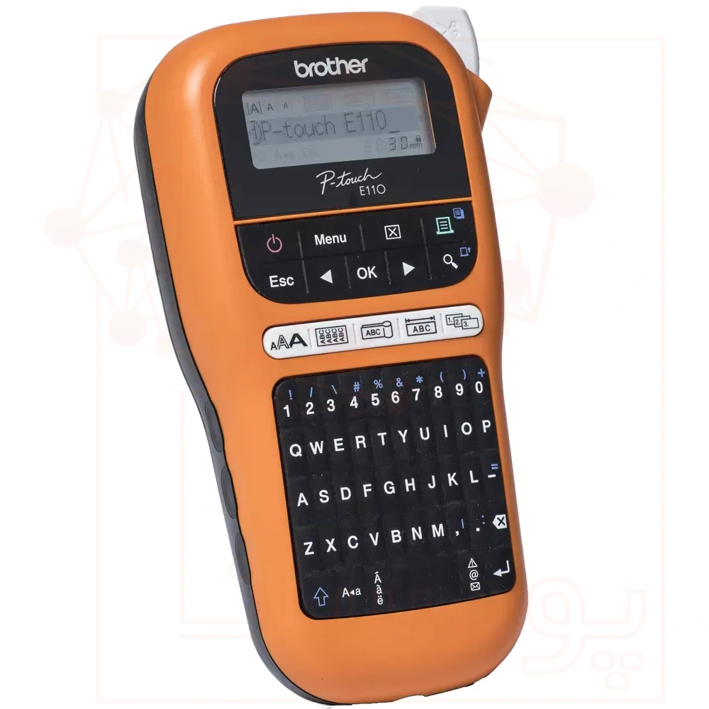 لیبل پرینتر کابل و شبکه برادر Brother PT-E110VP اورجینال